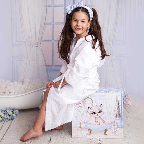 bathrobe for little girls The Cloud Cotton Bathrobes