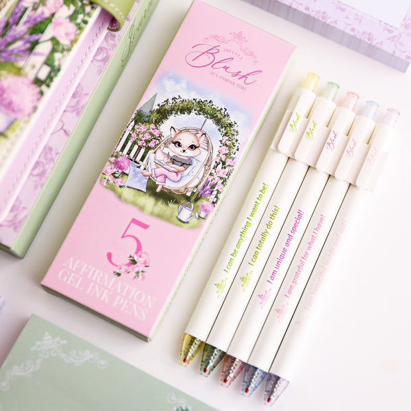 Affirmation Gel Pens - Blush The Fox