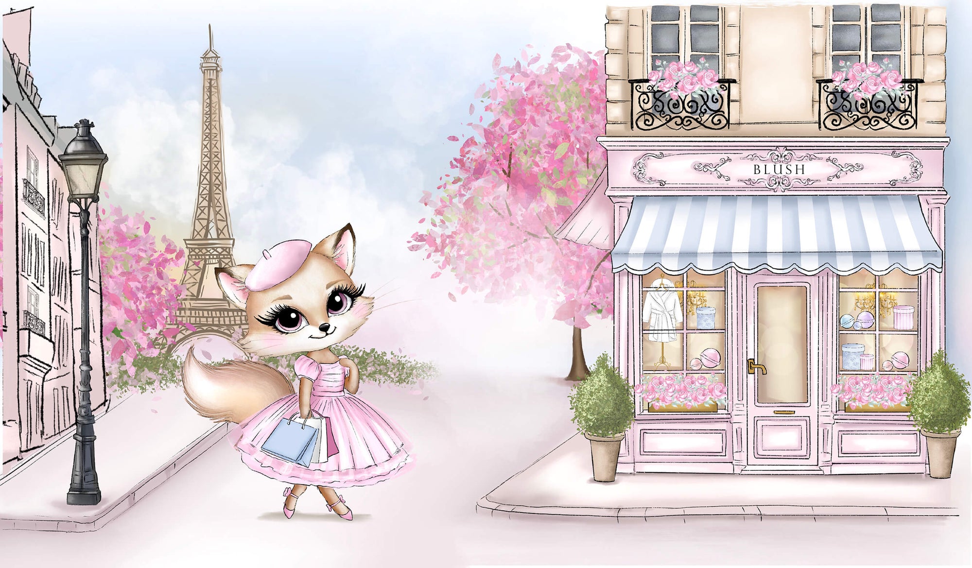 blush the fox
