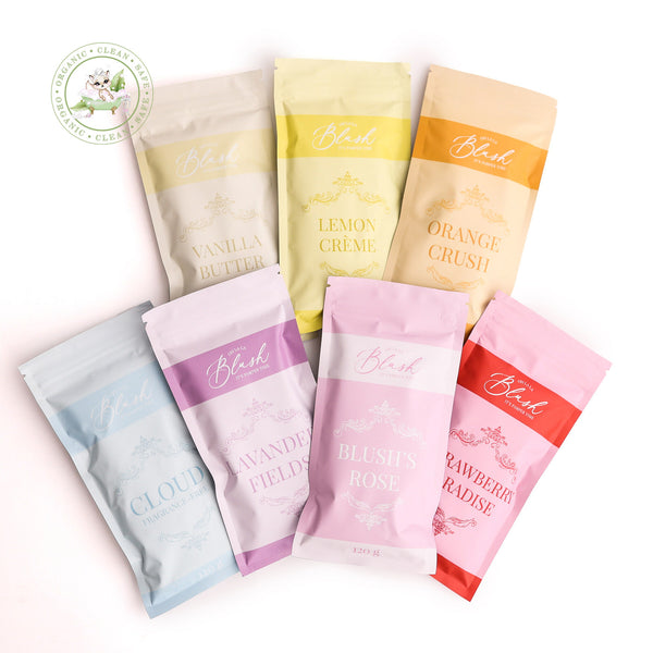 Bath Crush Sprinkles - Mix 4 Scents - Blush The Fox