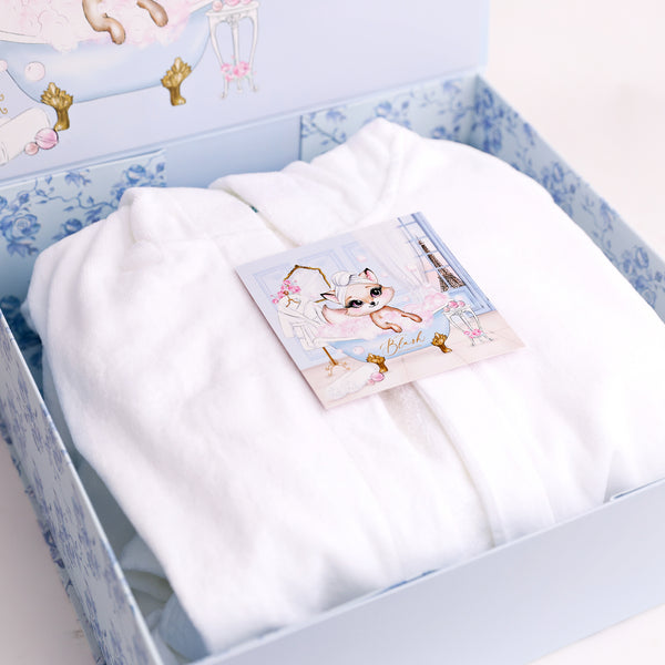 bathrobe for little girls The Cloud Cotton Bathrobes