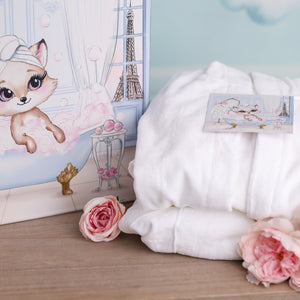 bathrobe for little girls The Cloud Cotton Bathrobes