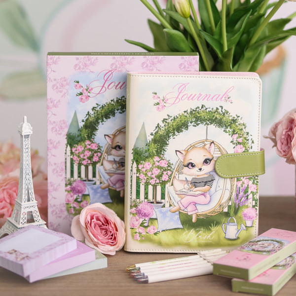 Blush’s Garden Of Love Daily Journal And Love Notes - Blush The Fox