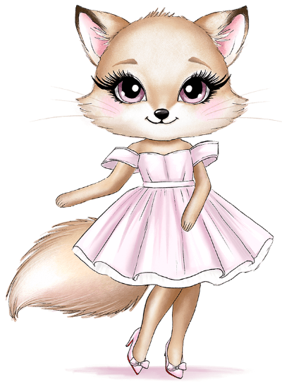 blush the fox