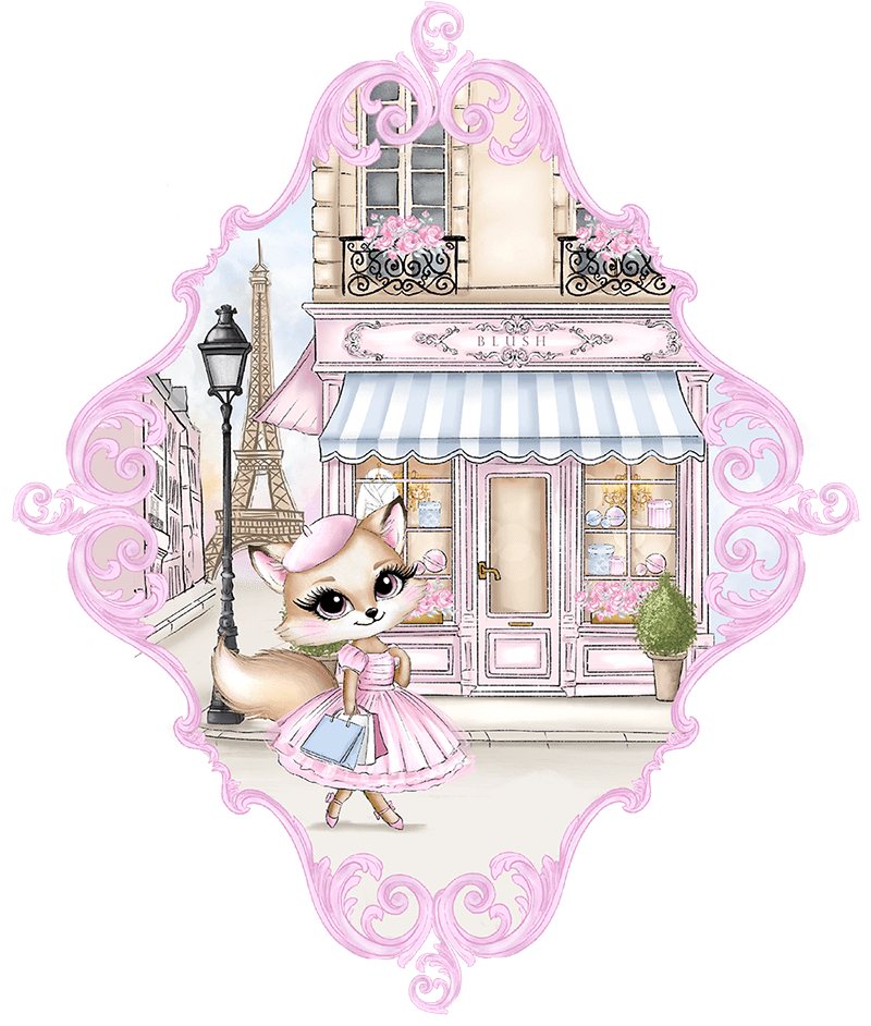 blush the fox