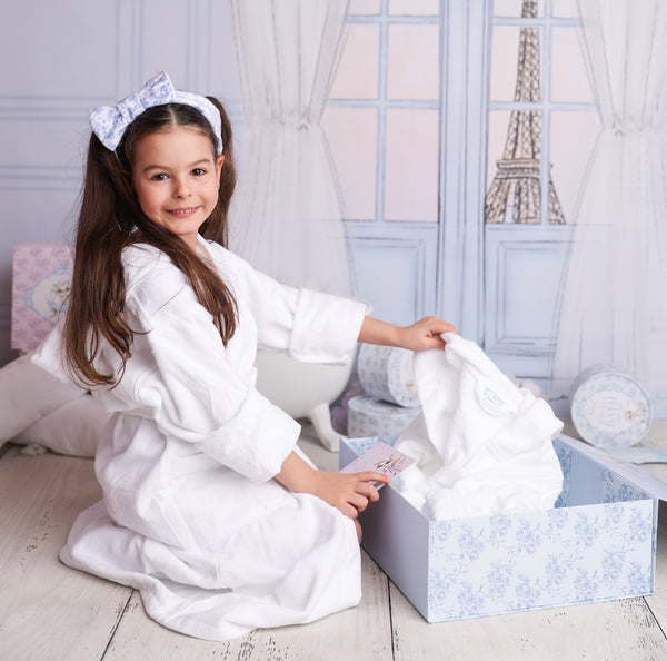 bathrobe for little girls The Cloud Cotton Bathrobes